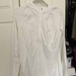 Athlete XL woman’s white swim cover up